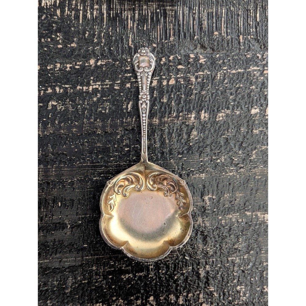Antique Sterling Silver Berry Spoon 1900s 6 Grams